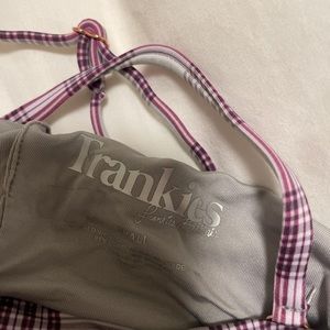 frankie’s bikinis plaid swim set